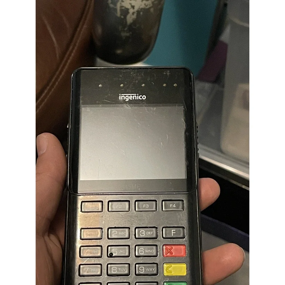 INGENICO ISMP4 IMP657-11P3556C PORTABLE POS TERMINAL (untested)